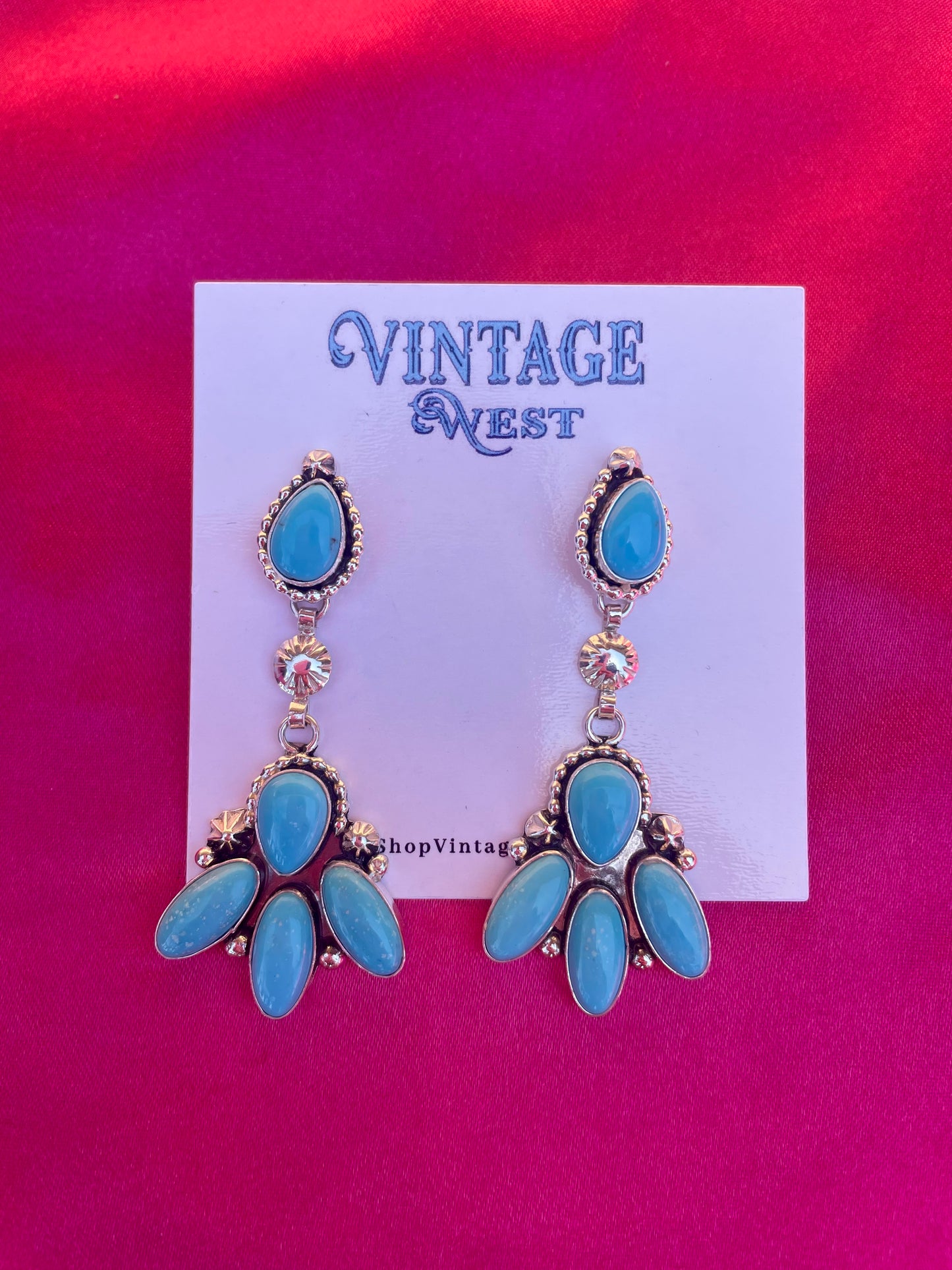 Turquoise Dangle Earrings