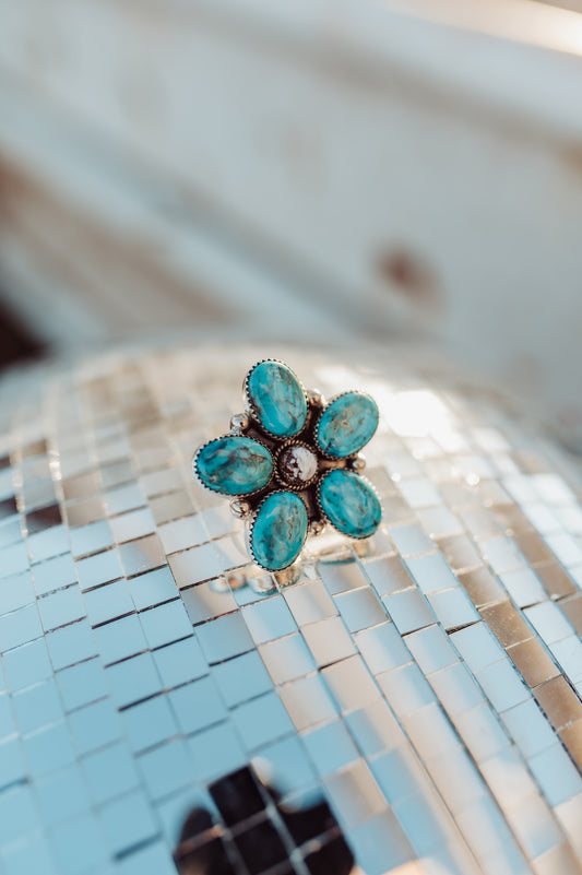 9. The Wildhorse Flower Ring