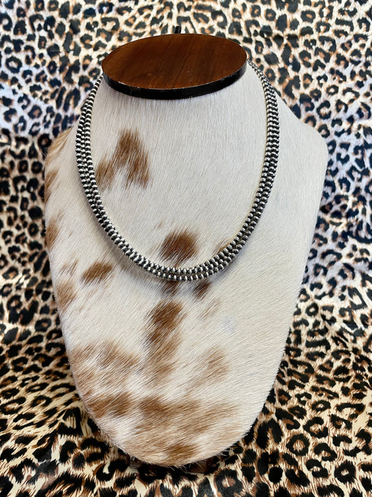 114. 16 inch 3mm Pearl necklace