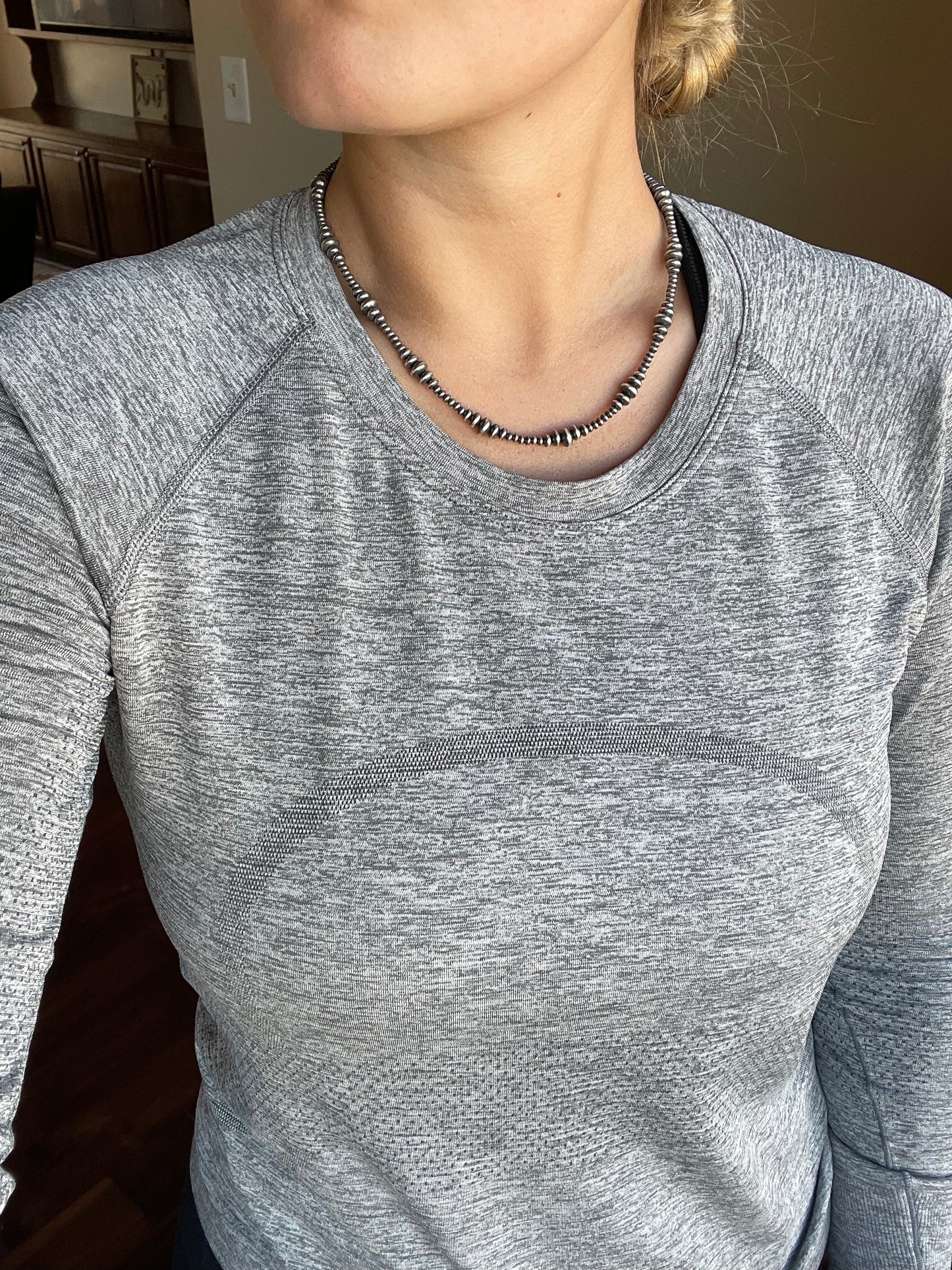 Graduated Saucer Pearl Necklace
