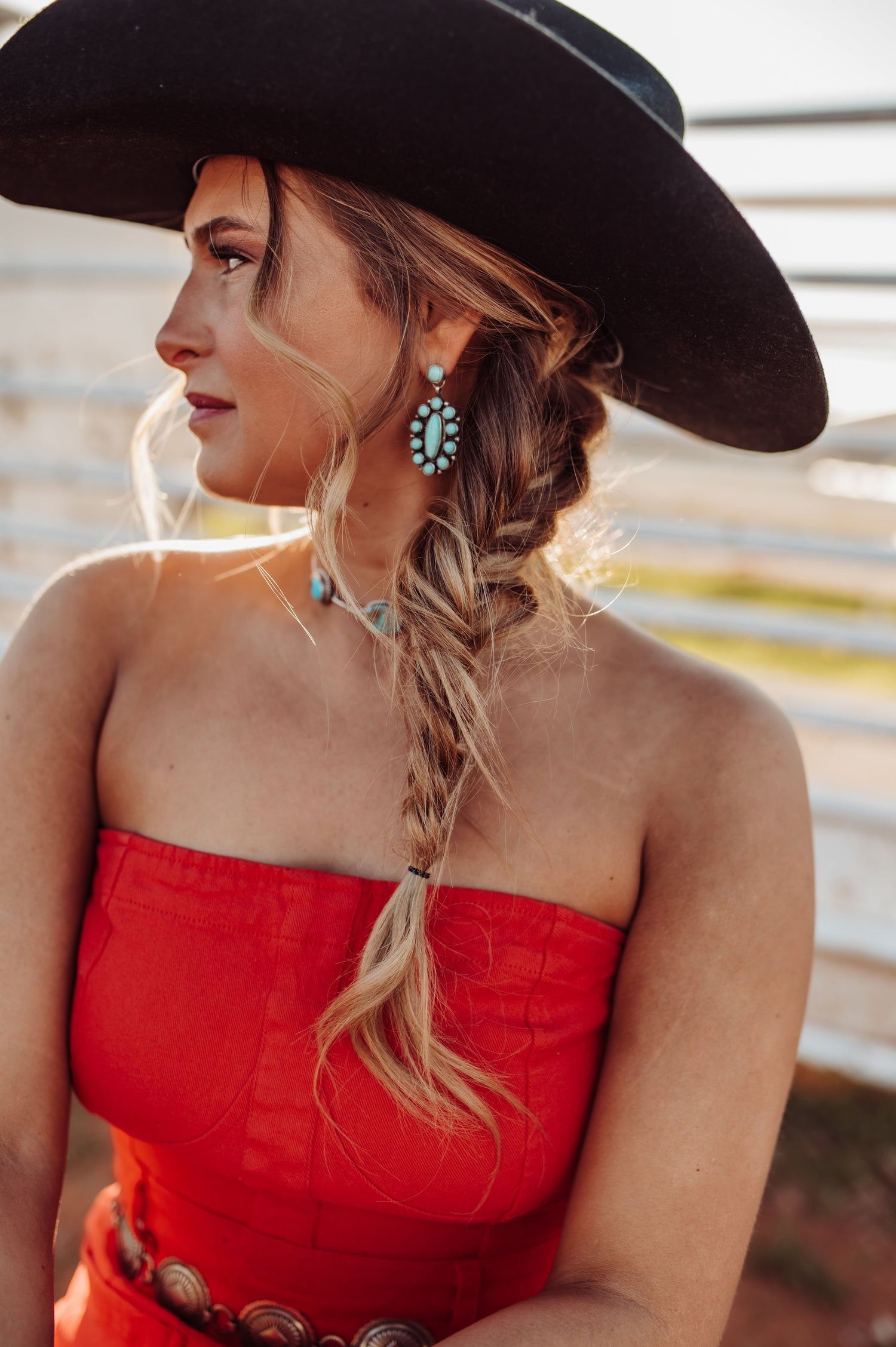 Colorful Cowgirl Drop