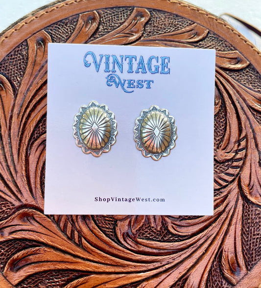 Vintage Mirror Concho