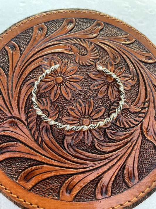 Twisted Sterling Silver Cuff