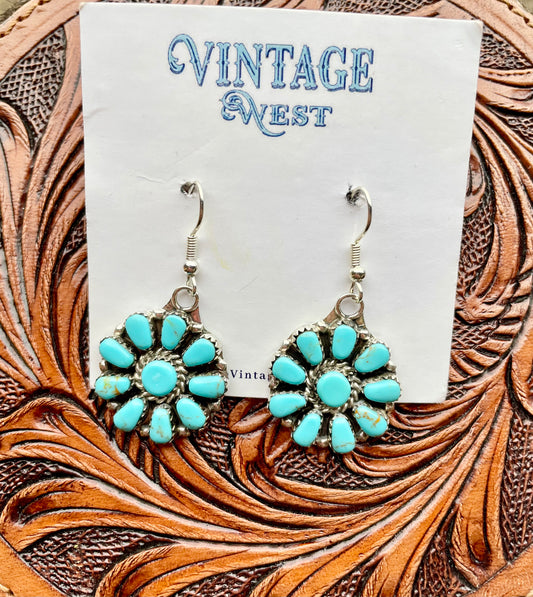 Flower Cluster Earrings