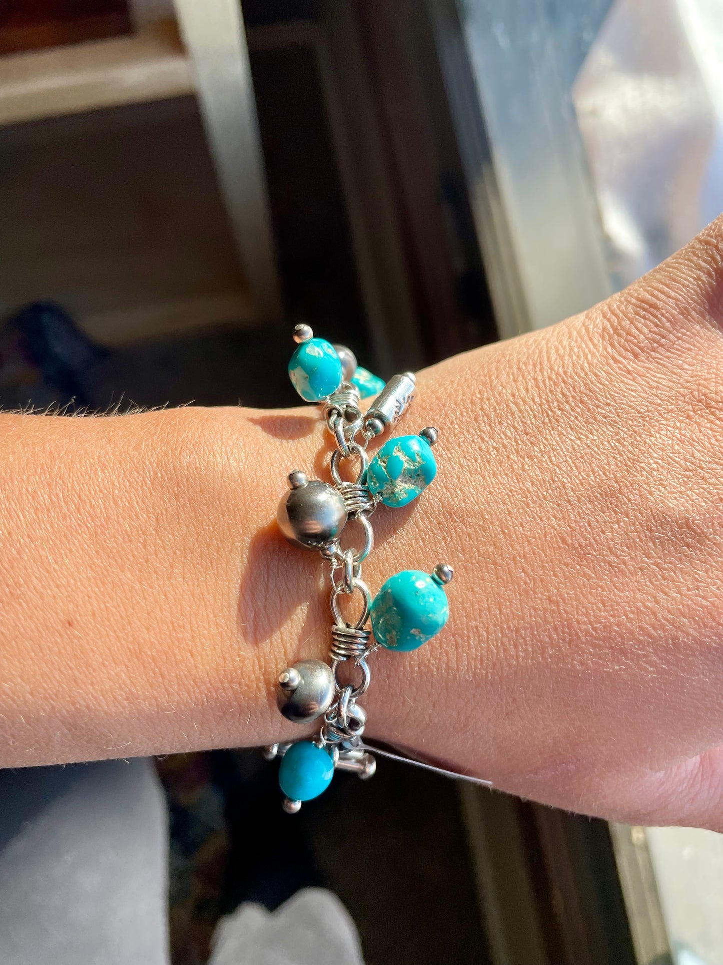 Canyon Pearl Heirloom Charm Bracelet