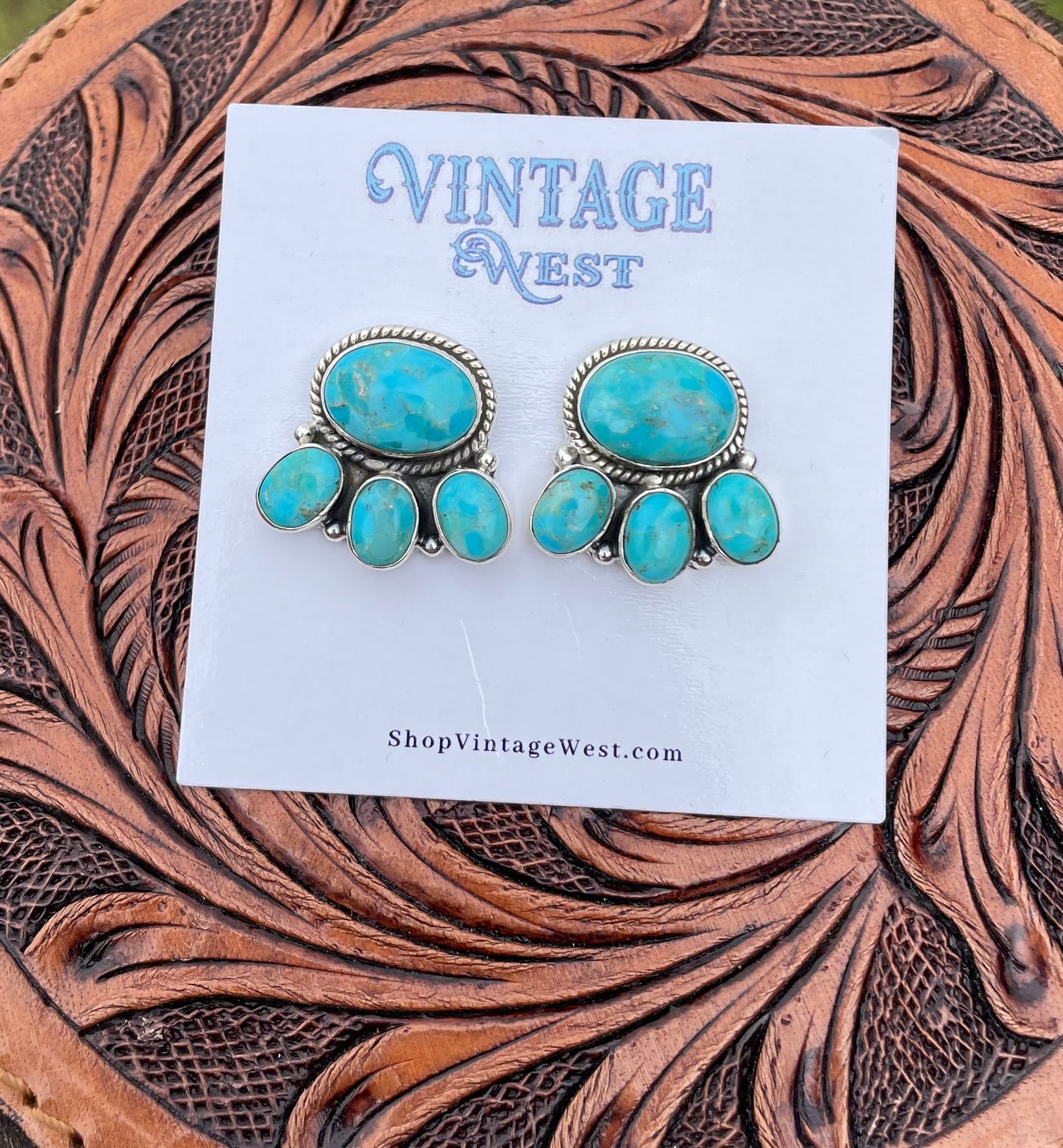 Kingman Cluster Earrings