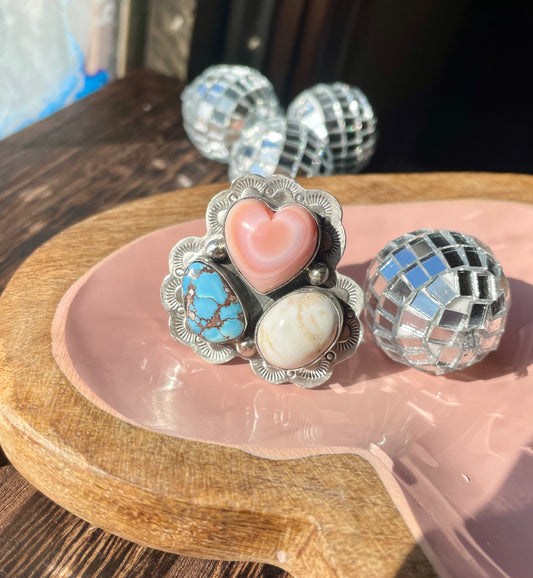 3 Stone Stunner Ring