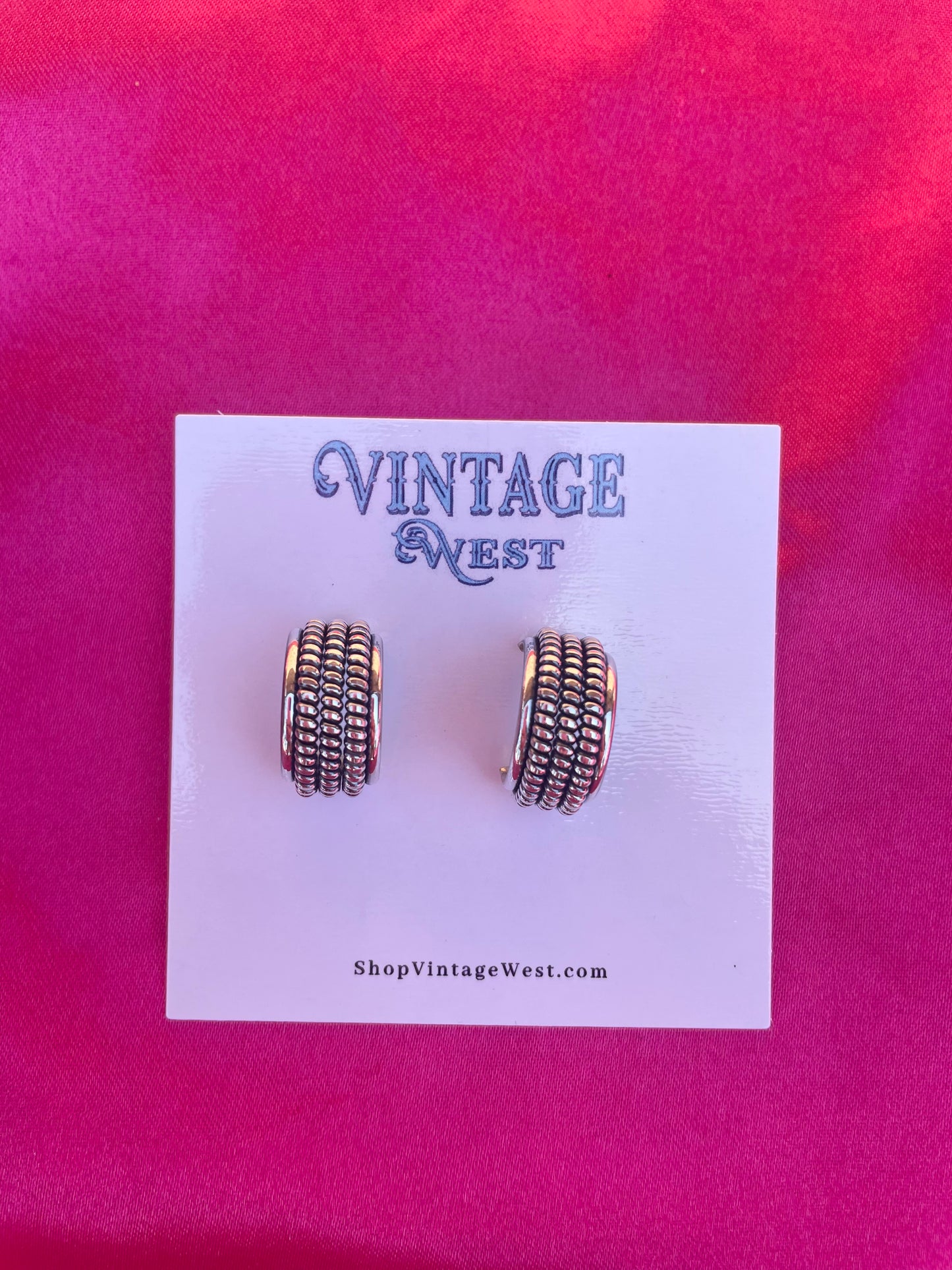 Sterling Silver Hoop Earrings