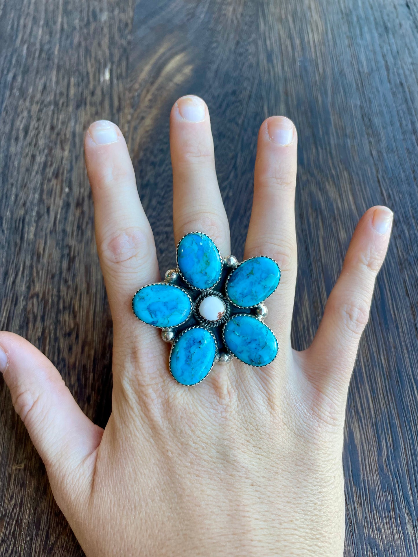 9. The Wildhorse Flower Ring