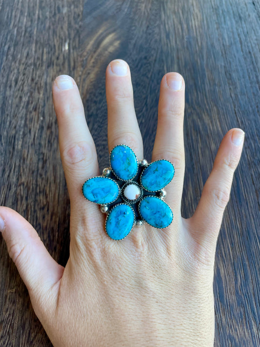 9. The Wildhorse Flower Ring