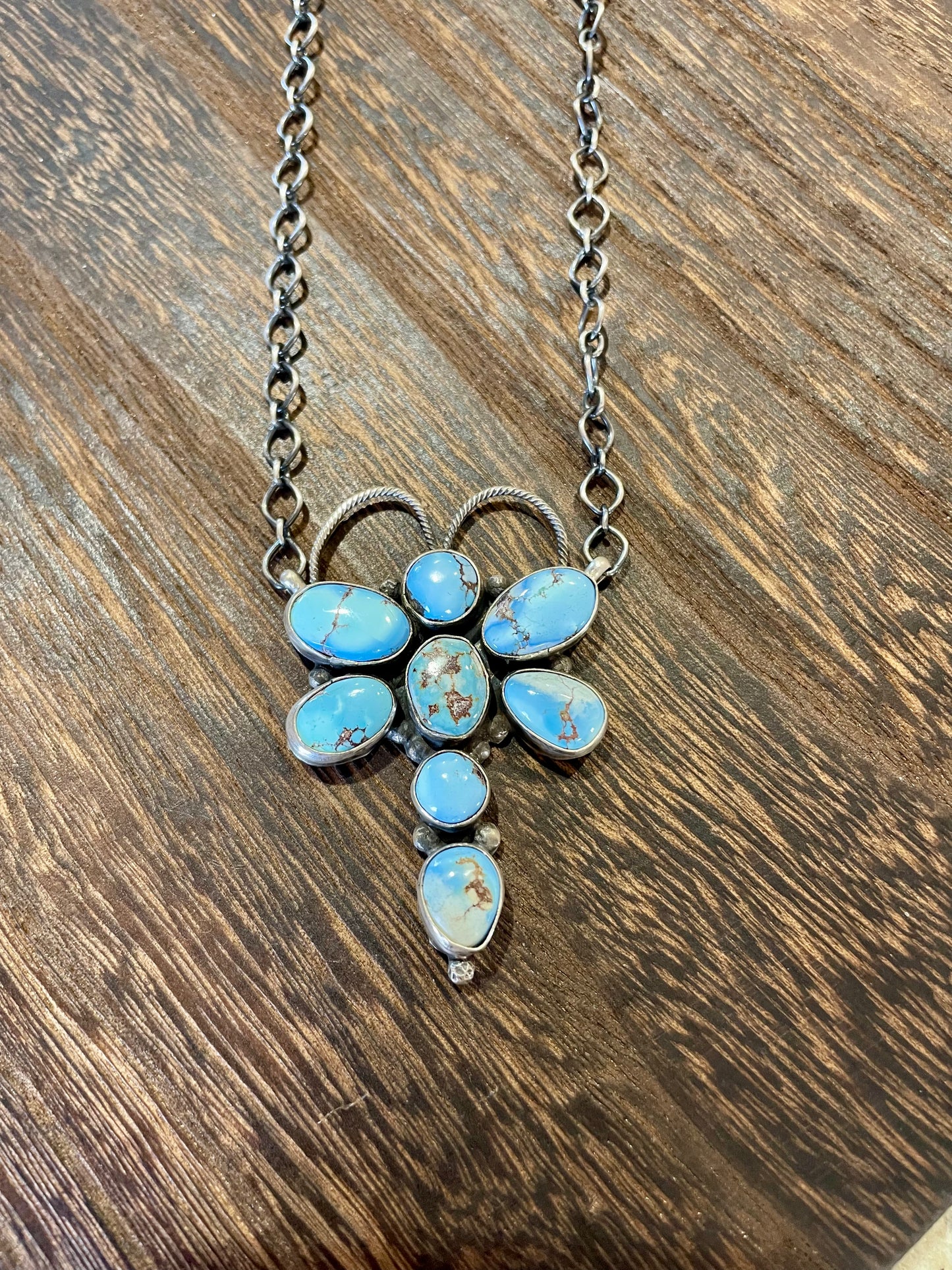 Golden Hills Dragonfly Necklace