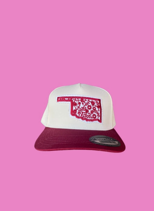 Oklahoma Crimson Hat