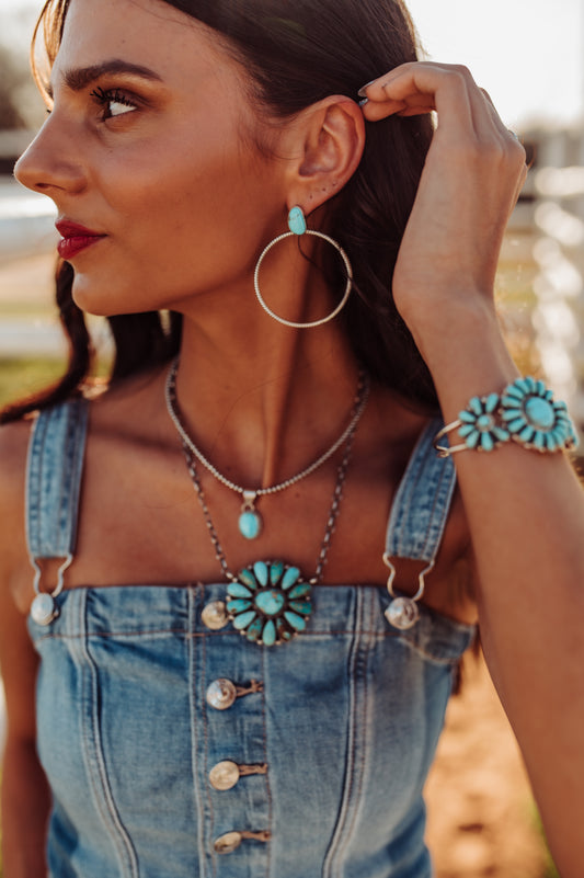 Kingman Hoop earrings